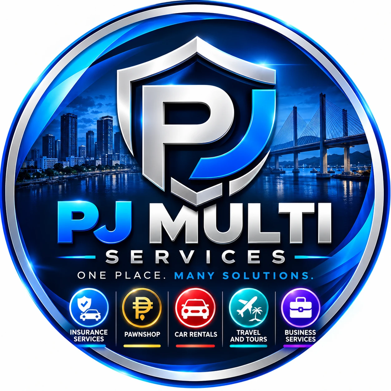 PJ Multi Services logo